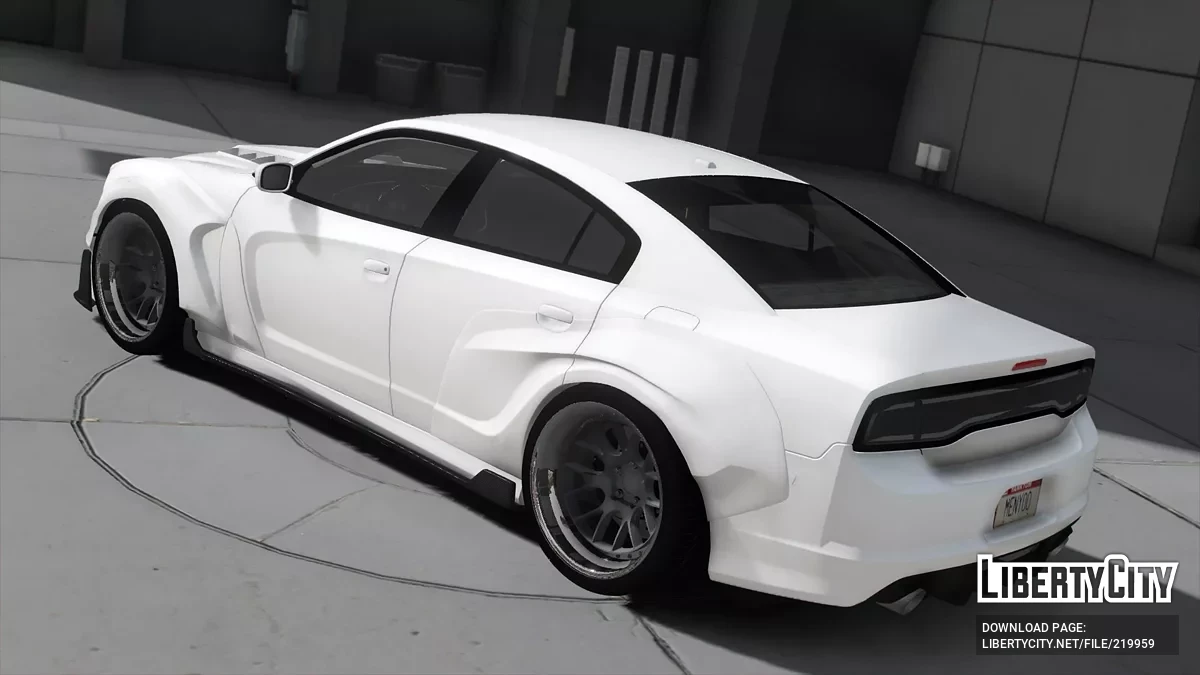 2014 Dodge Charger Widebody Hellcat Swap / GTA 5