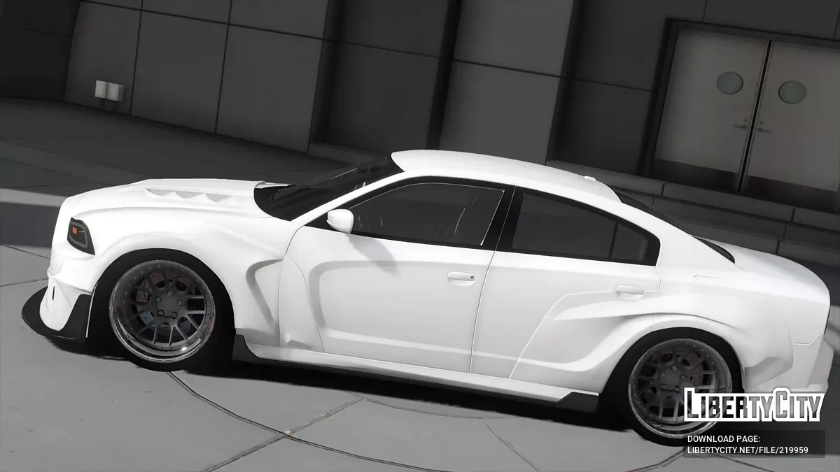 2014 Dodge Charger Widebody Hellcat Swap / GTA 5