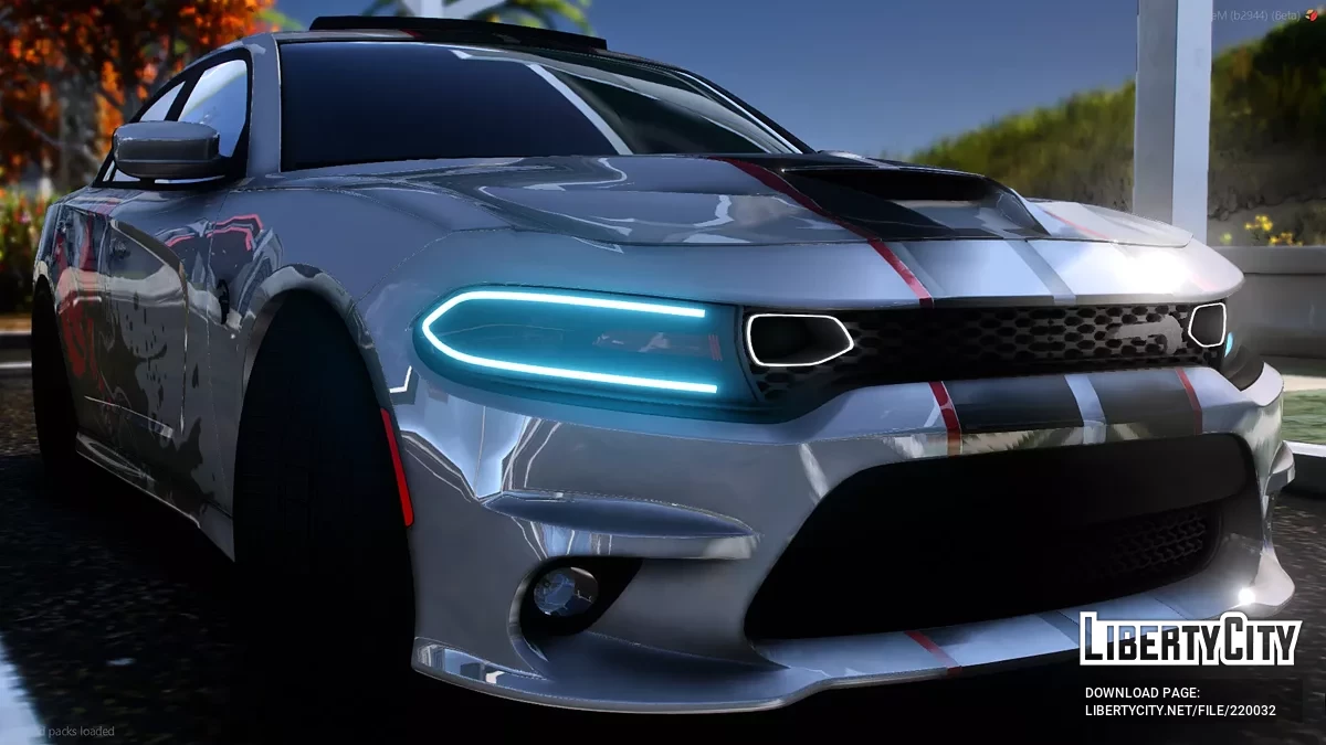 2016 Dodge Charger Hellcat Slimbody Carnage Edition / GTA 5