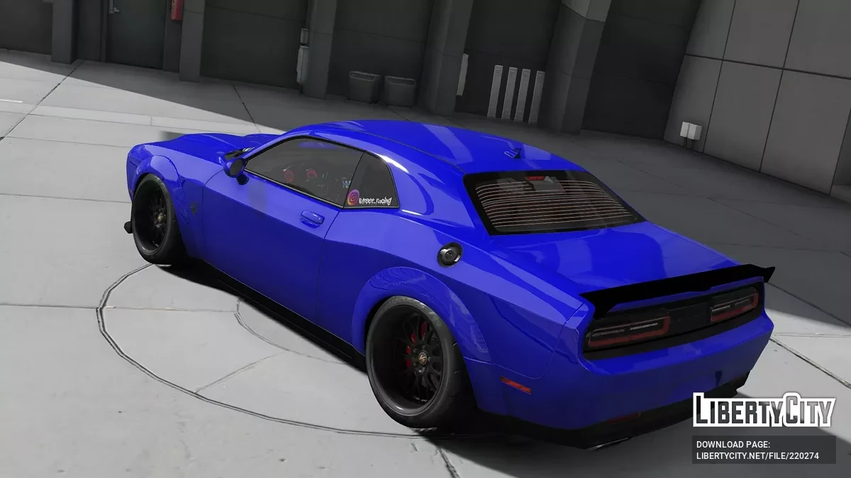 Dodge Challenger SuperHellCat / GTA 5