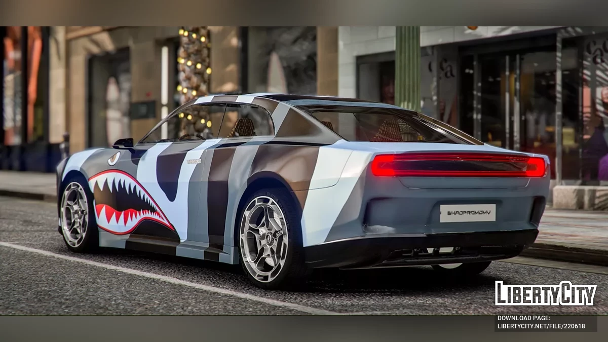Dodge Charger Daytona SRT Banshee 2024 Custom / GTA 5