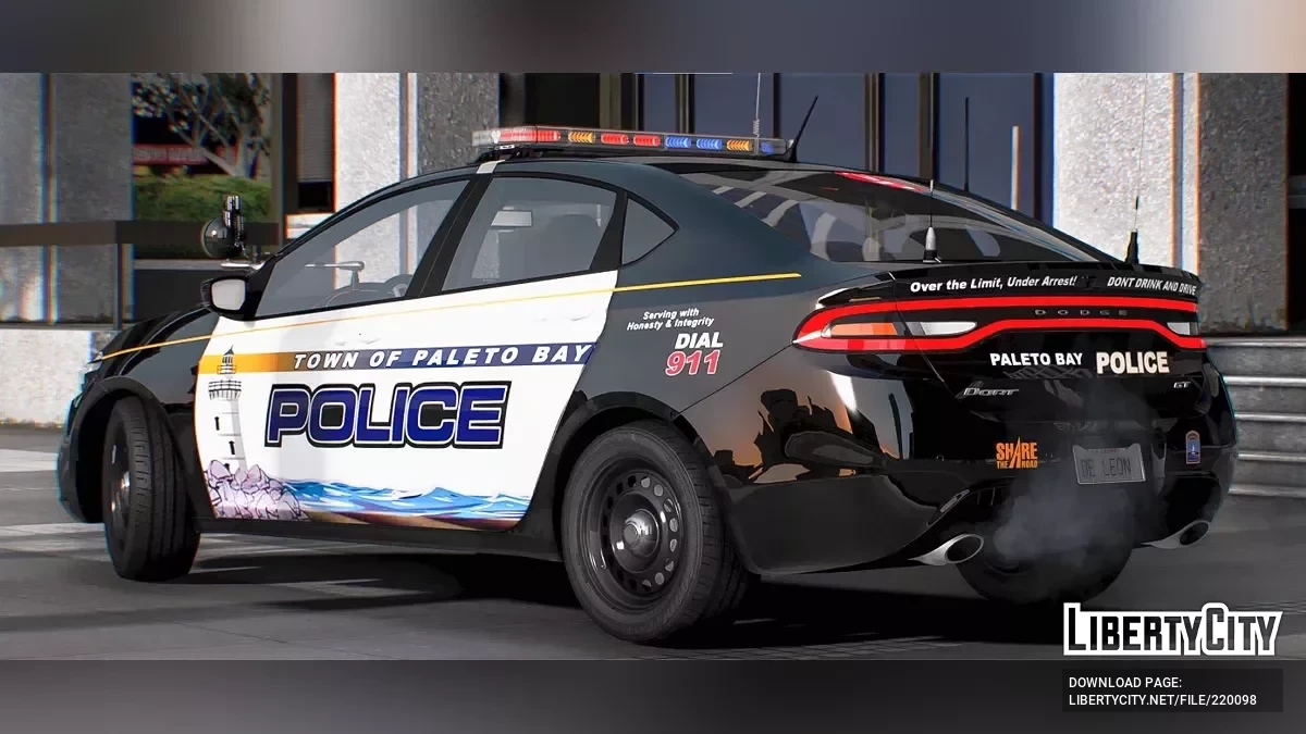 Dodge Dart Police 2018 / GTA 5