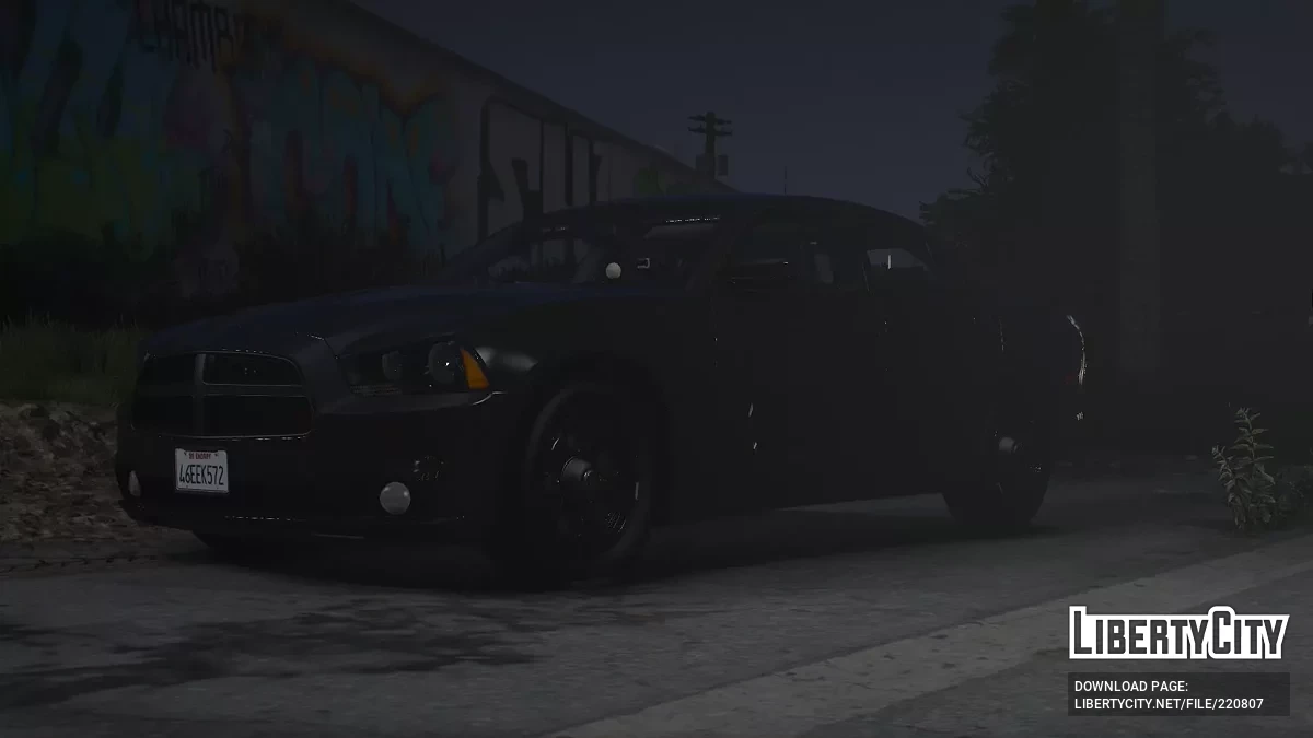 2014 Dodge Charger Unmarked / GTA 5
