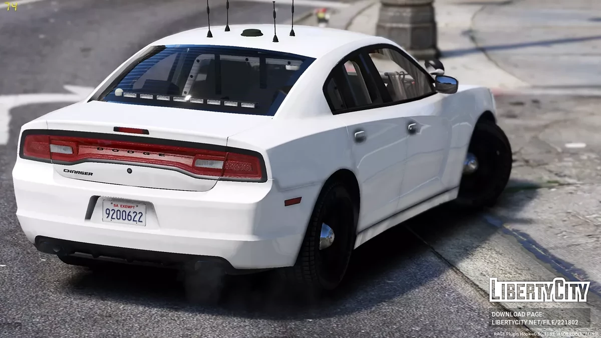 2014 Dodge Charger Unmarked / GTA 5