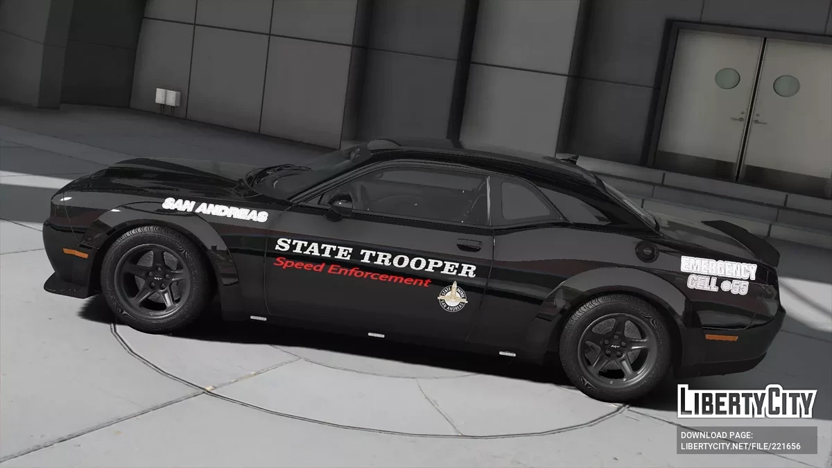 2017 Dodge Challenger SRT Demon Skylars / GTA 5