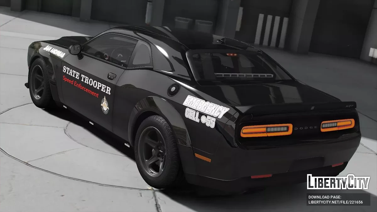 2017 Dodge Challenger SRT Demon Skylars / GTA 5