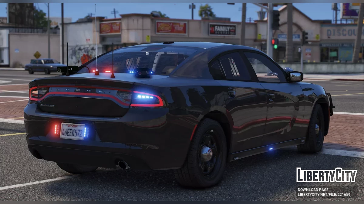 2018 Dodge Charger Unmarked / GTA 5