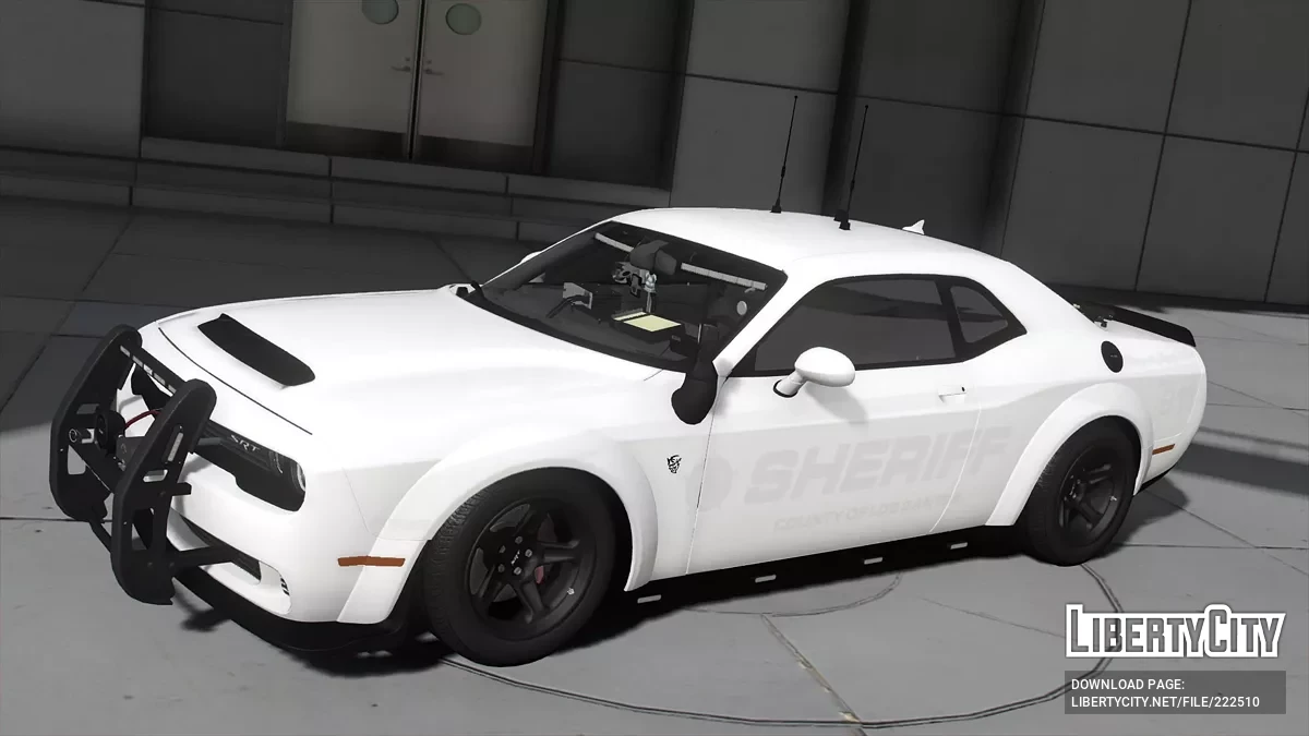 2018 Dodge Challenger SRT Demon Whelen Edge / GTA 5