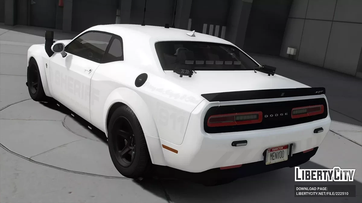 2018 Dodge Challenger SRT Demon Whelen Edge / GTA 5