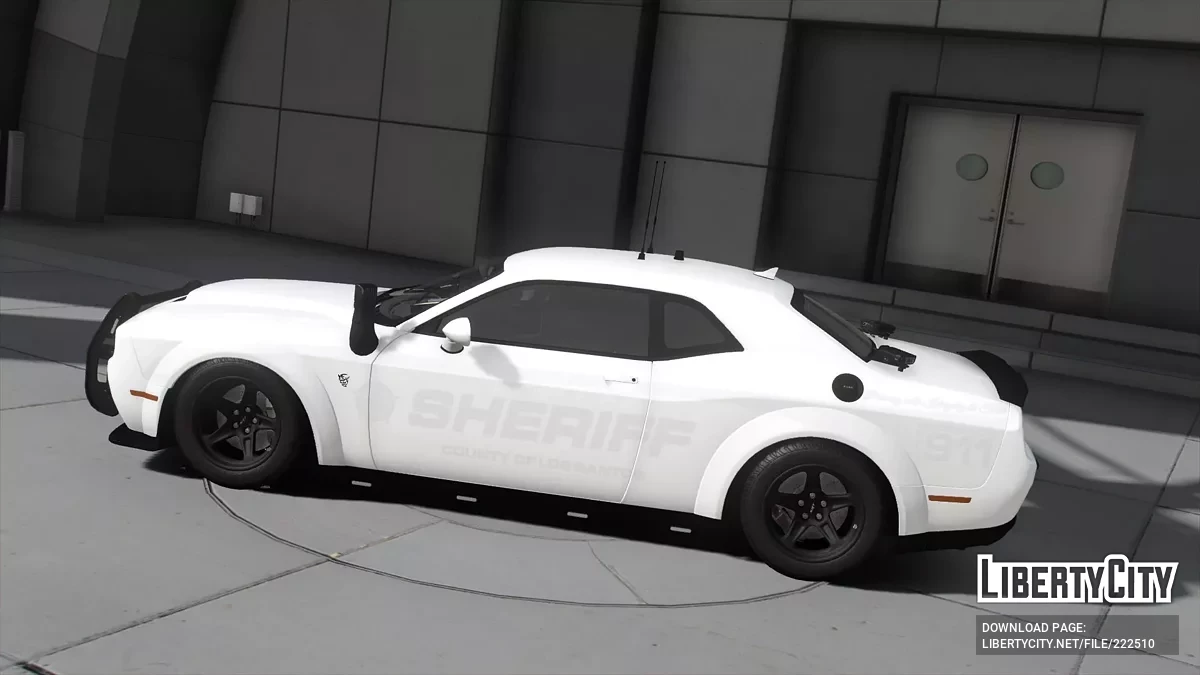 2018 Dodge Challenger SRT Demon Whelen Edge / GTA 5