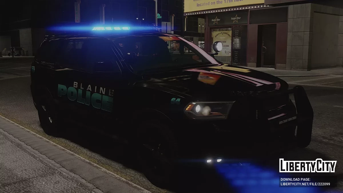 2018 Dodge Durango Blaine County / GTA 5