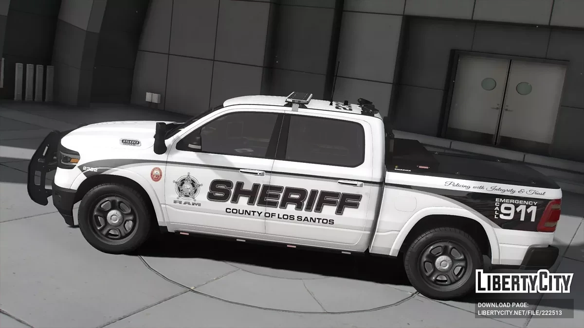 2023 Dodge Ram 1500 Whelen Edge / GTA 5