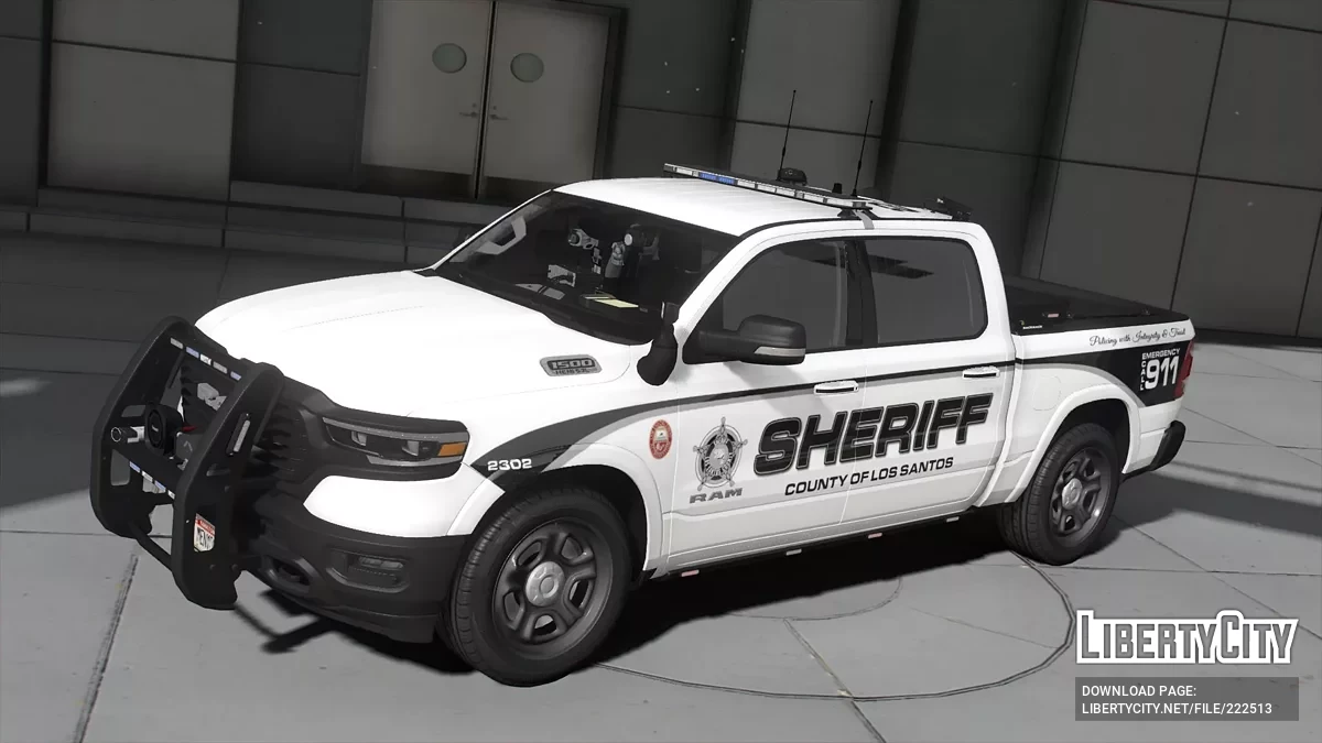 2023 Dodge Ram 1500 Whelen Edge / GTA 5