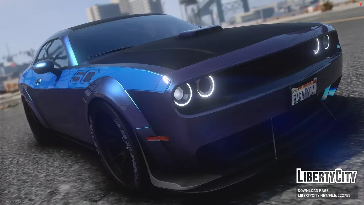 Dodge Challenger Shaker 50th Anniversary Edition / GTA 5
