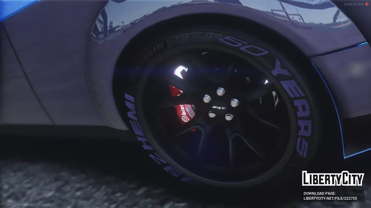 Dodge Challenger Shaker 50th Anniversary Edition / GTA 5
