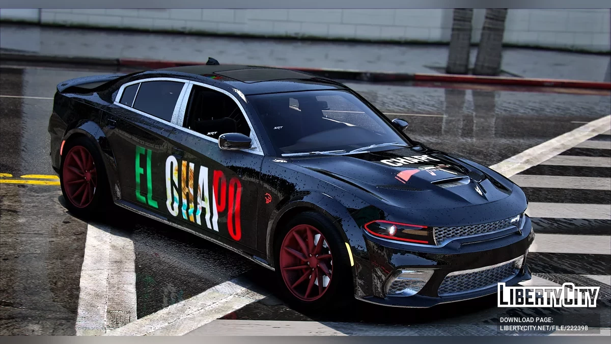 Dodge Charger SRT Hallcat El Chapo / GTA 5