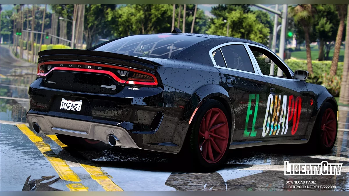 Dodge Charger SRT Hallcat El Chapo / GTA 5
