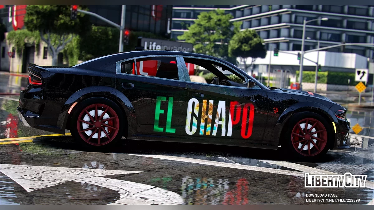 Dodge Charger SRT Hallcat El Chapo / GTA 5