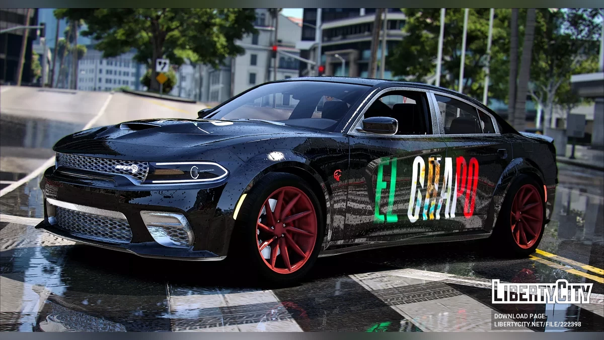Dodge Charger SRT Hallcat El Chapo / GTA 5
