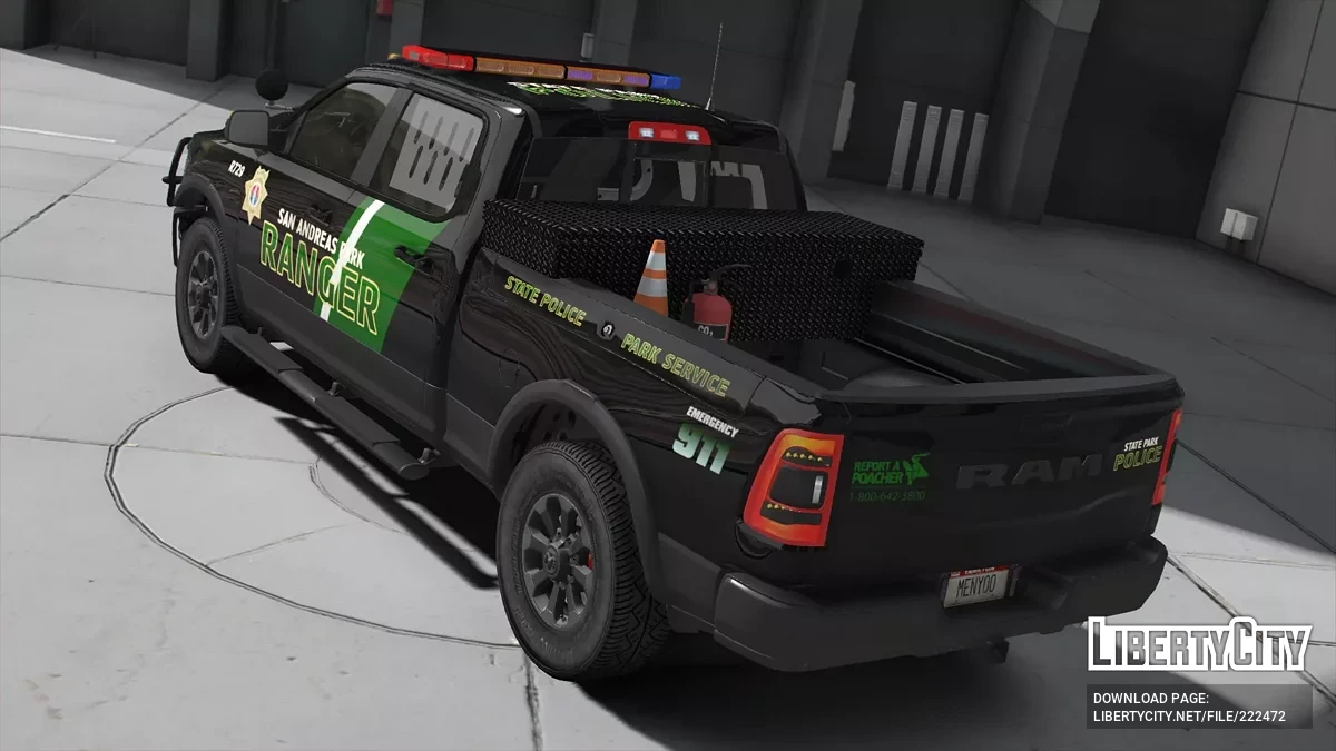 Dodge RAM 2500 Park Ranger Unit / GTA 5