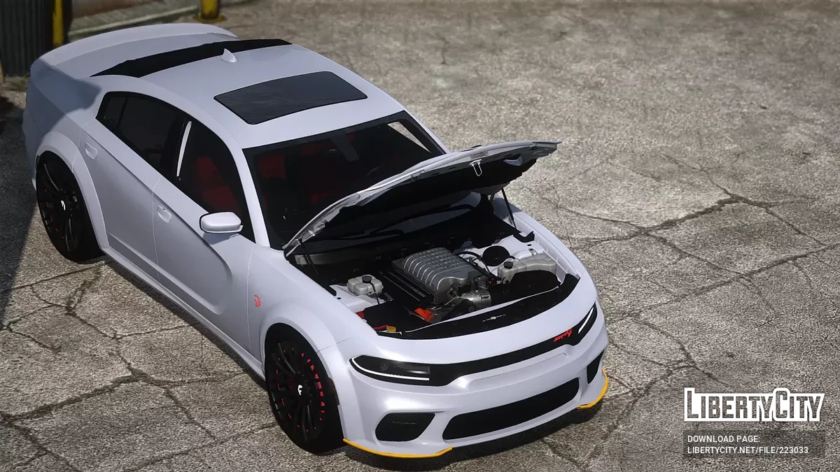 2021 Dodge Charger Hellcat Widebody Custom on Forgiatos / GTA 5