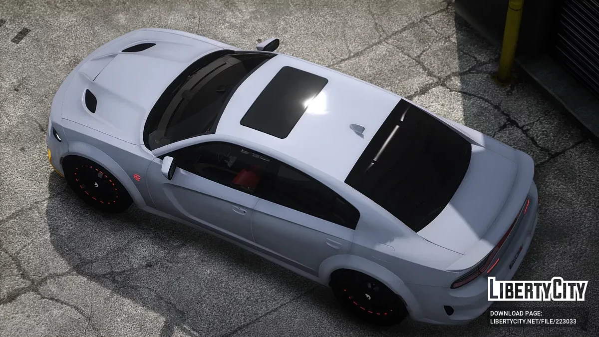 2021 Dodge Charger Hellcat Widebody Custom on Forgiatos / GTA 5