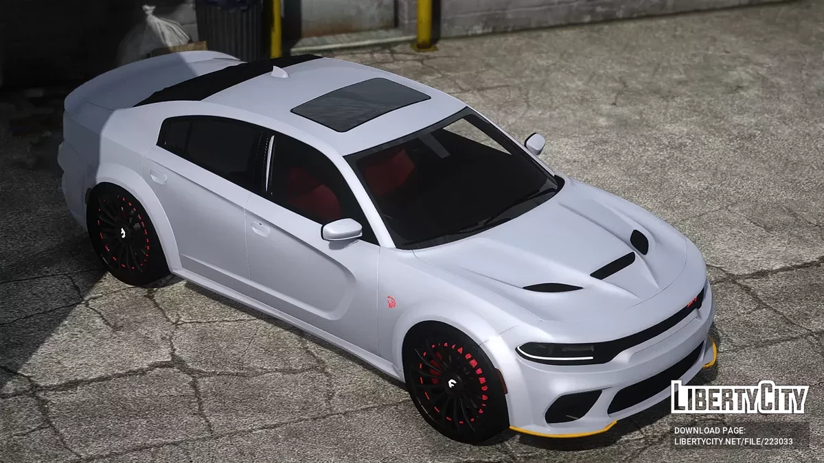 2021 Dodge Charger Hellcat Widebody Custom on Forgiatos / GTA 5