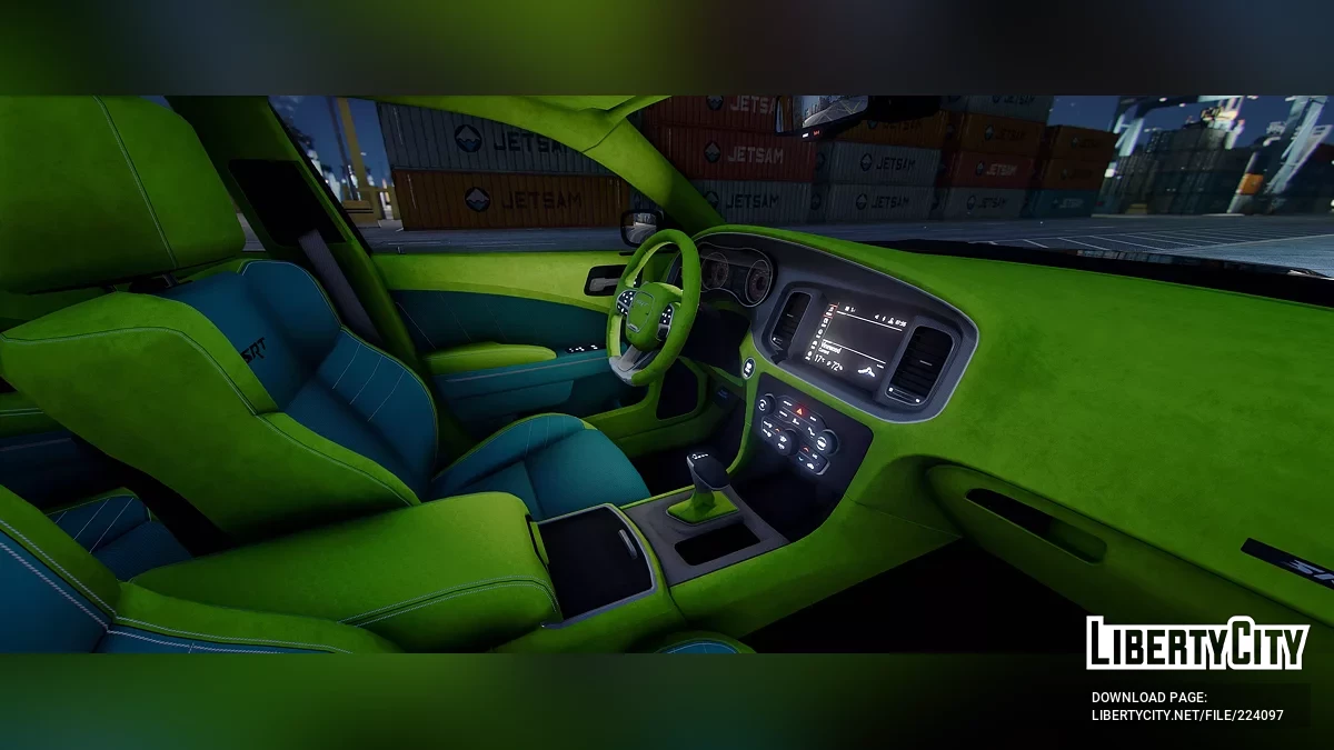 Custom 1320 Scatpack Dodge Magnum SRT On Armani Forged Rims / GTA 5