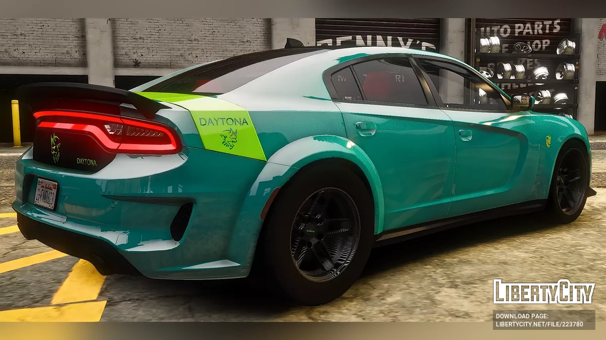 Custom Tuned 2023 Dodge Charger Daytona 170 Demon / GTA 5