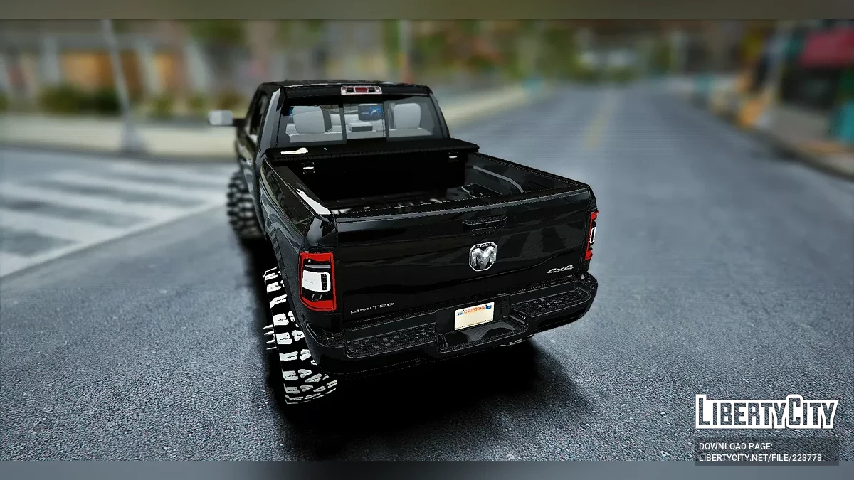 Custom Tuned Lifted Dodge Ram 3500 Heavy Duty Limited 4x4 / GTA 5