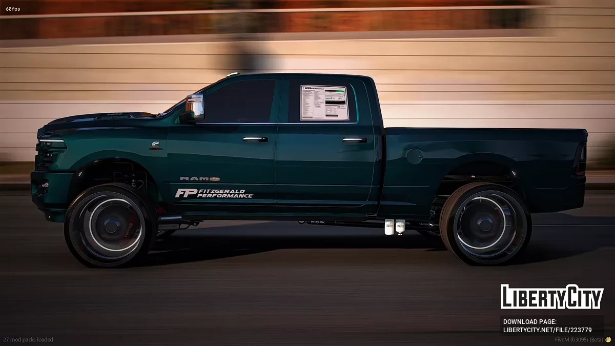Dodge RAM 2500 LongHorn FP / GTA 5