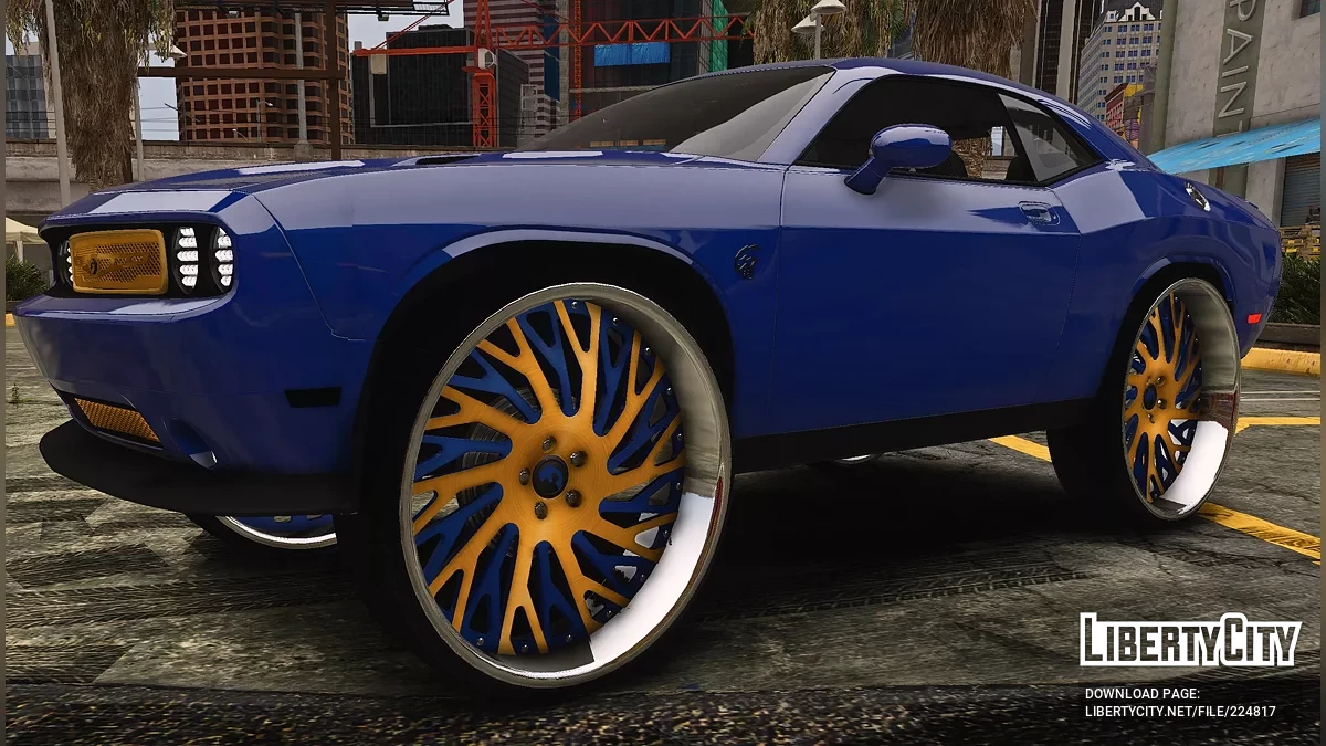 Clean Custom Tuned Dodge Camaro SRT8 On Forgiatos / GTA 5