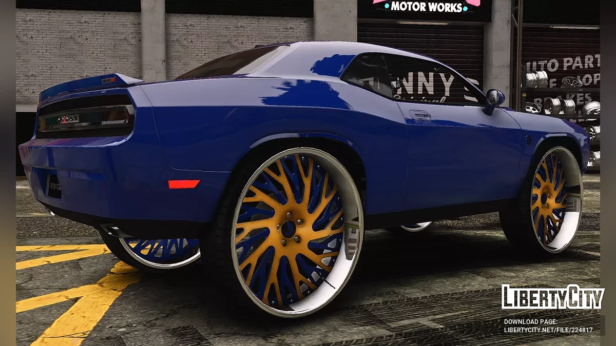 Clean Custom Tuned Dodge Camaro SRT8 On Forgiatos / GTA 5