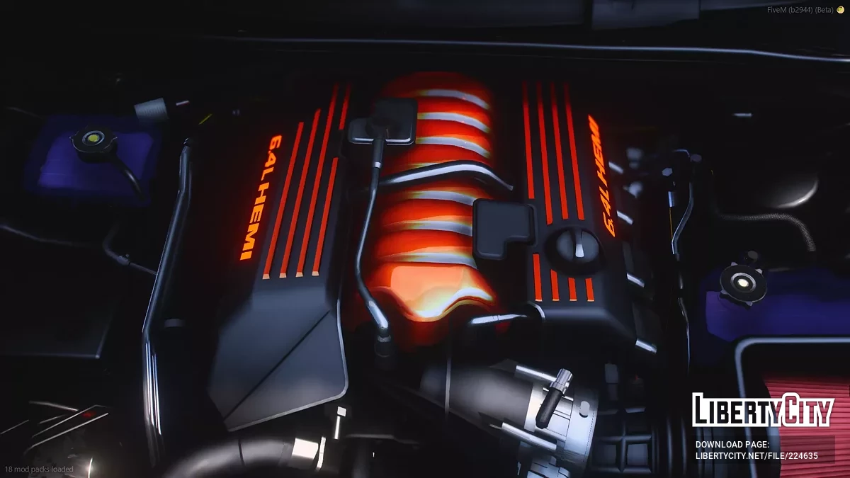 Custom 2022 Dodge Challenger Last Call Hemi Orange Edition Scatpack / GTA 5