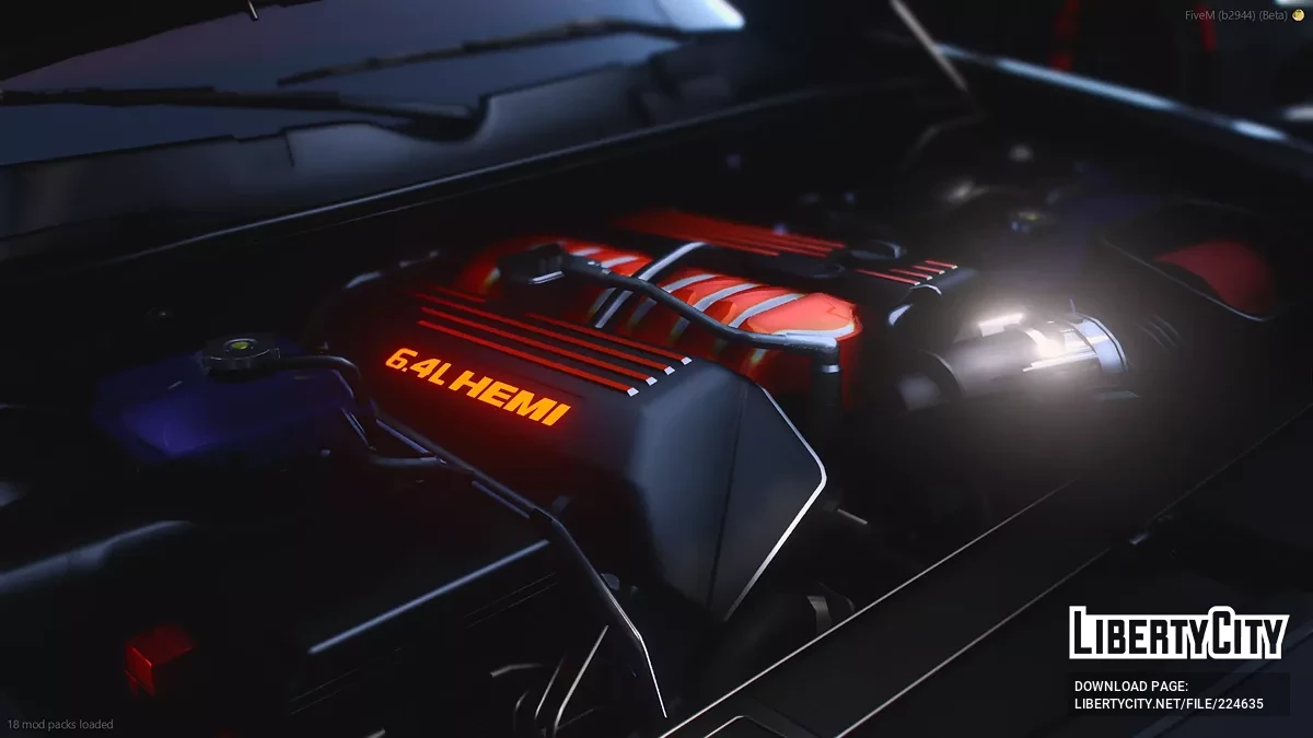 Custom 2022 Dodge Challenger Last Call Hemi Orange Edition Scatpack / GTA 5