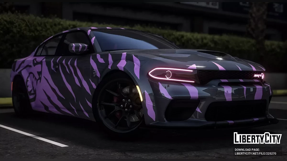 Custom 2022 Dodge Charger SRT MATIAS IRL Replica / GTA 5