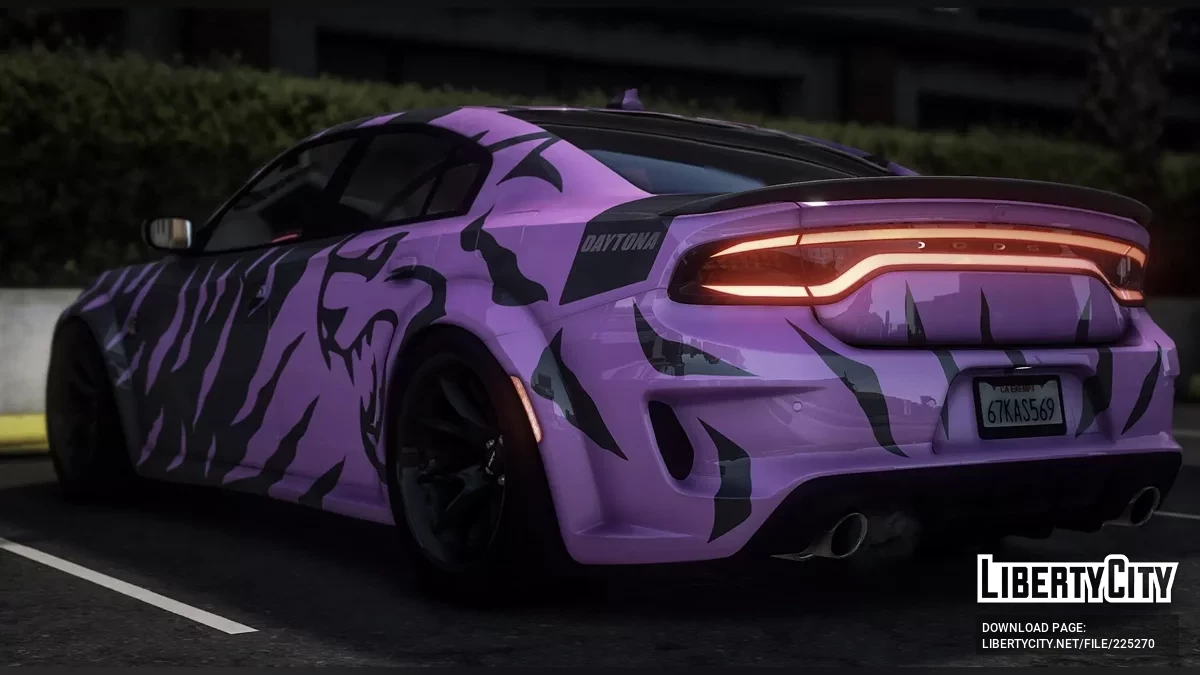 Custom 2022 Dodge Charger SRT MATIAS IRL Replica / GTA 5