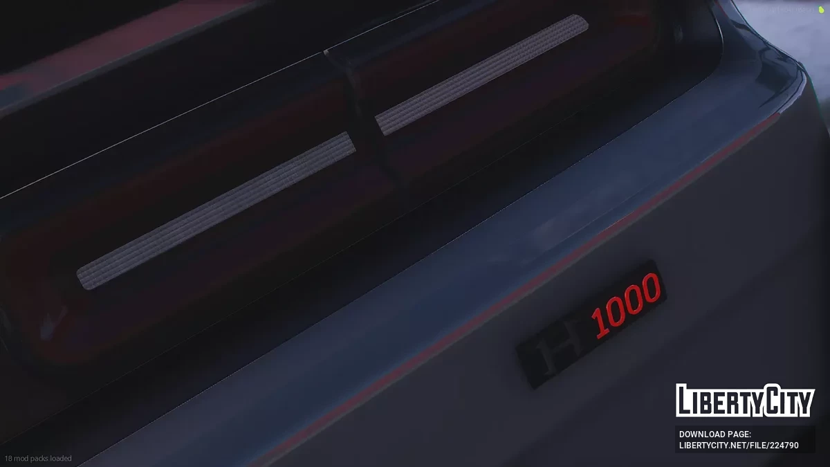 Custom 2023 Dodge Challenger 1000HP Hennessey Performance Edition / GTA 5