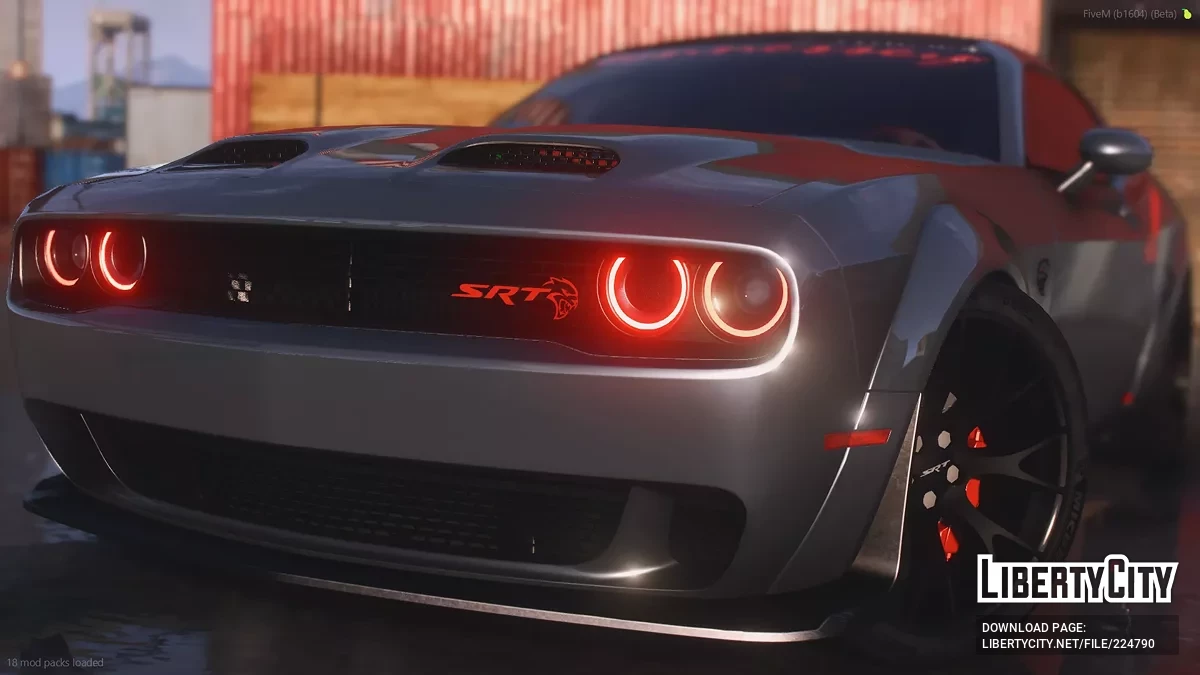 Custom 2023 Dodge Challenger 1000HP Hennessey Performance Edition / GTA 5