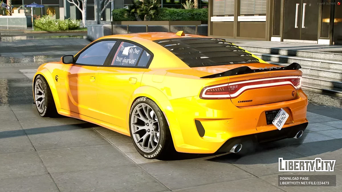 Custom Dodge Charger SRT Hellcat Widebody / GTA 5