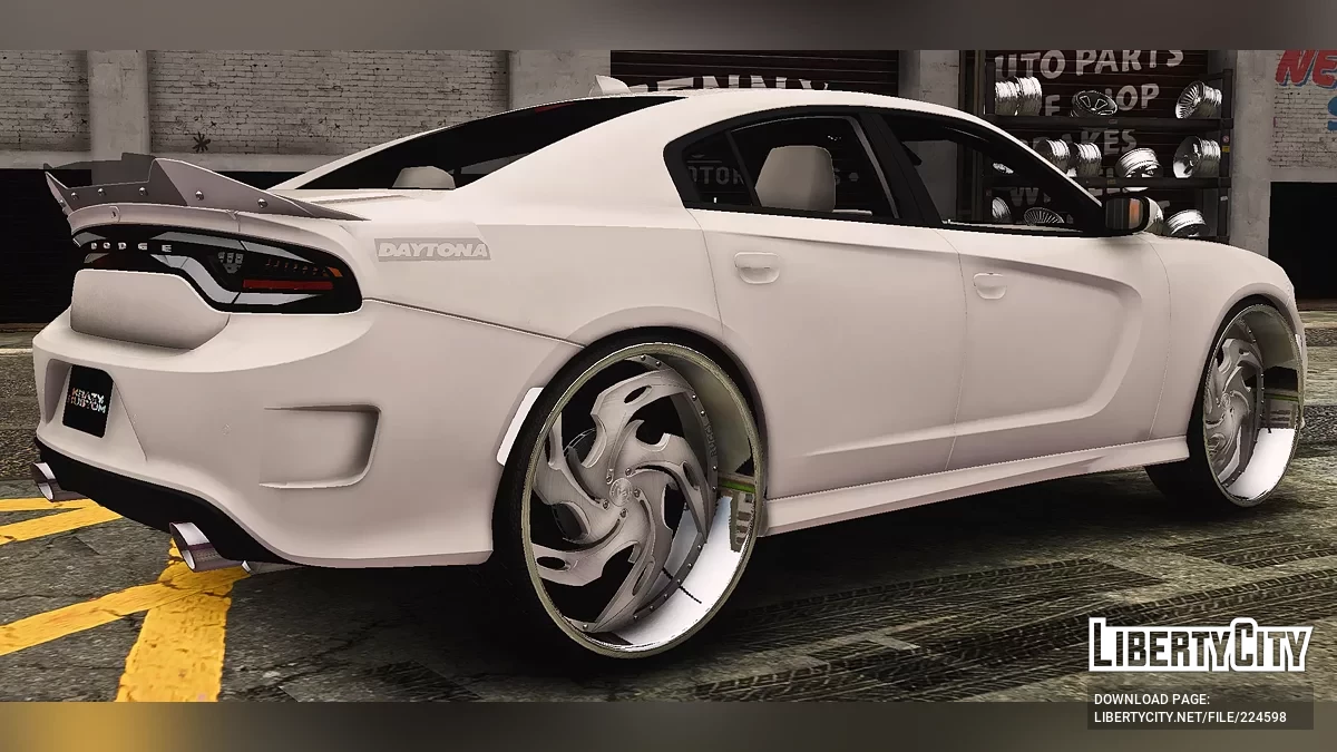 Custom Tuned 2022 Dodge Charger Daytona Scatpack On Rucci Forged Wheels / GTA 5