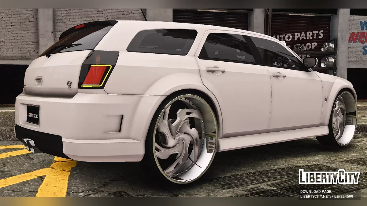 Custom Tuned 2022 Dodge Magnum Demon On Rucci Forged Wheels / GTA 5