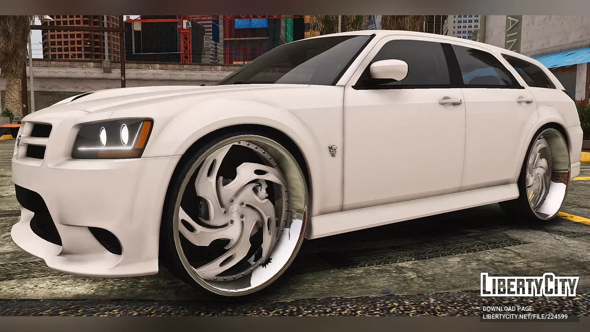 Custom Tuned 2022 Dodge Magnum Demon On Rucci Forged Wheels / GTA 5