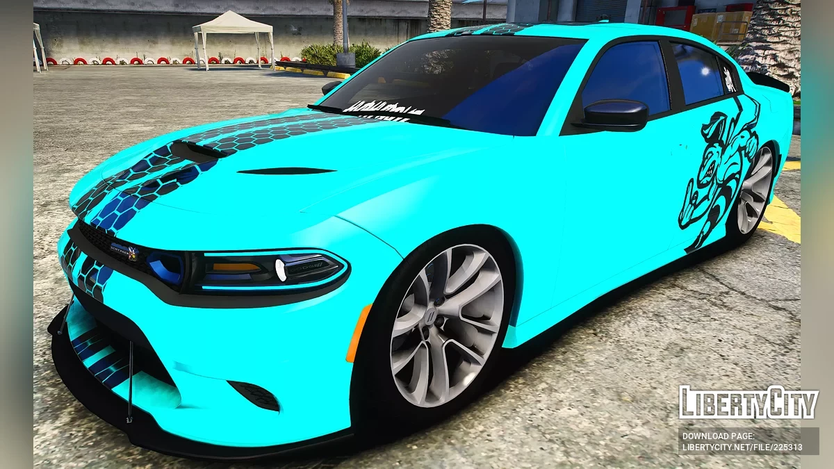 Custom Tuned Dodge Charger Scatpack Super Bee (4 Liveries) / GTA 5