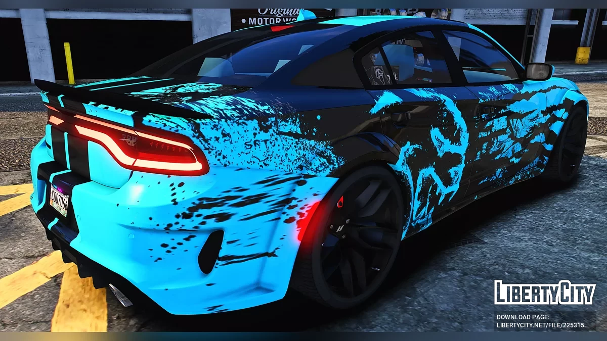 Custom Tuned Dodge Charger SRT Hellcat Widebody (Multiple Liveries) / GTA 5