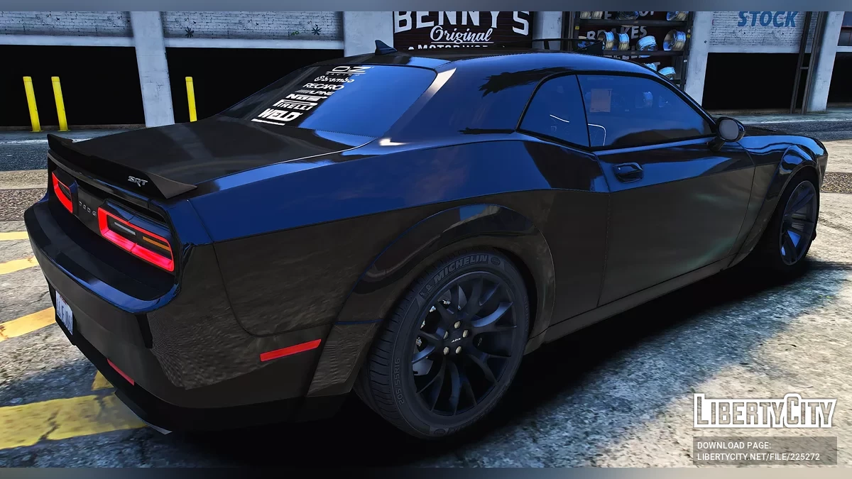 Custom Tuned Slideshow Dodge Challenger SRT Hellcat / GTA 5