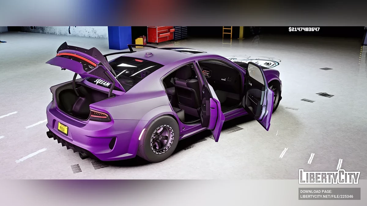 Dodge Charger Drag Playa Norris / GTA 5