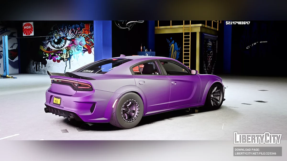 Dodge Charger Drag Playa Norris / GTA 5