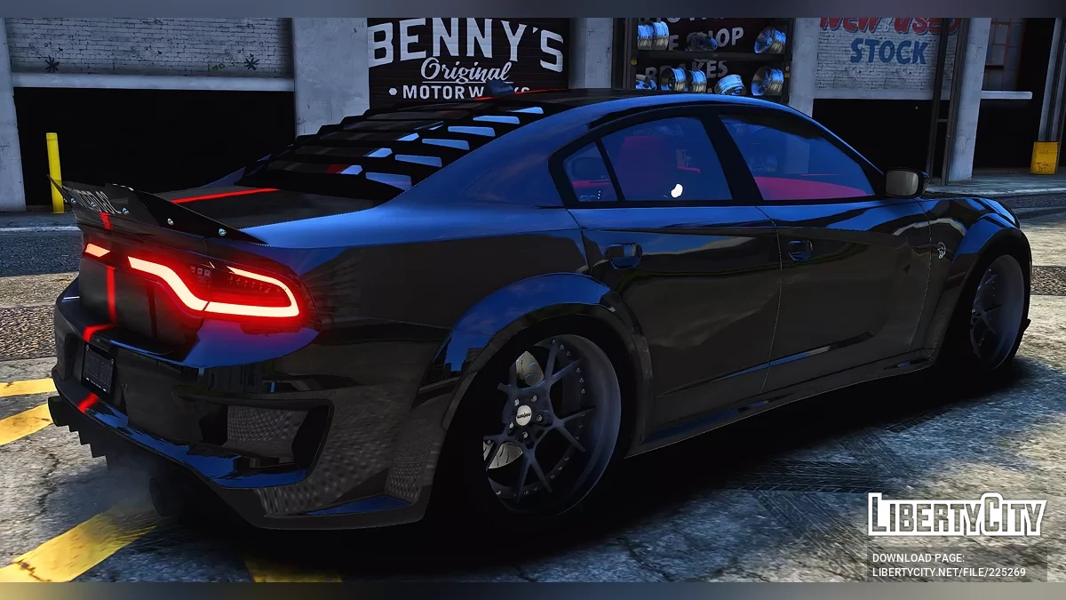 Dodge Charger Hellcat Widebody “Overdose” / GTA 5
