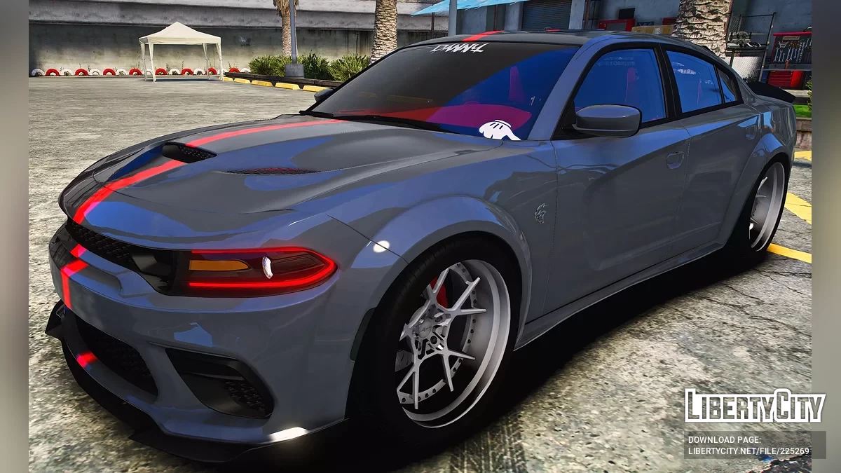 Dodge Charger Hellcat Widebody “Overdose” / GTA 5